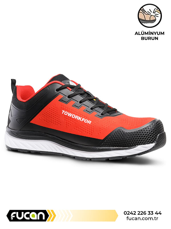 Toworkfor Super Set Red İş Ayakkabisi