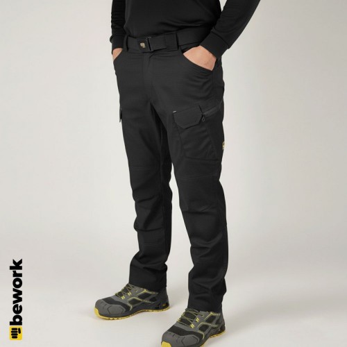 MAXGEAR RİPSTOP SİYAH TAKTİK İŞ PANTOLONU
