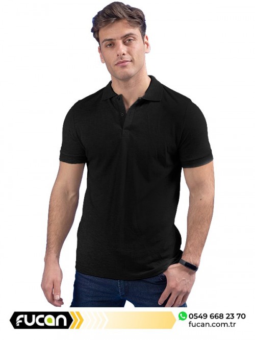 SİYAH POLO T SHIRT