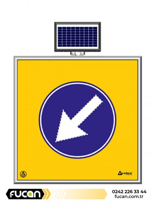 SOLAR LEDLİ YOL BAKIM LEVHALARI 11740 S -LD