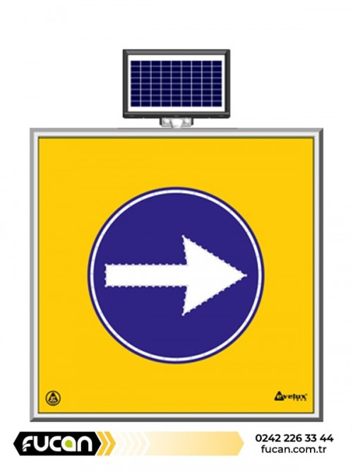 SOLAR LEDLİ YOL BAKIM LEVHALARI 11748 S -LD