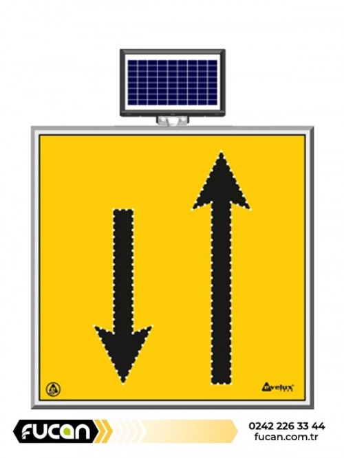 SOLAR LEDLİ YOL BAKIM LEVHALARI 11773 S -LD