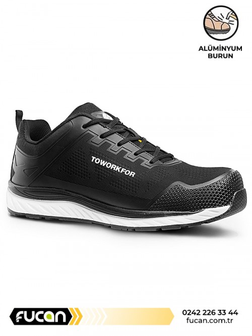 TOWORKFOR SUPER SET BLACK 8A21İŞ AYAKKABISI