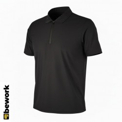 ULTRA HAFİF POLO YAKA TSHIRT COOLTEE SİYAH 2