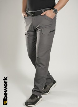 MAXGEAR LİZBON GRİ İŞ PANTOLONU 1