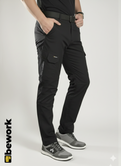 MAXGEAR LİZBON SİYAH İŞ PANTOLONU 2