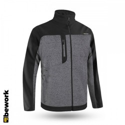 ONETREK GRİ SOFTSHELL PARÇALI POLAR CEKET