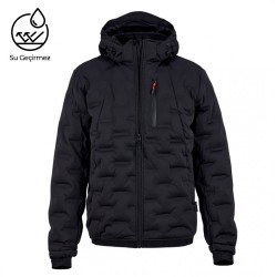 VIZWELL TÜNEL DOLGULU SOĞUĞA DAYANIKLI SİYAH İŞ MONTU 1