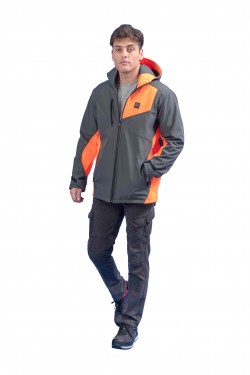 ISITMALI SOFTSHELL MONT (PARÇALI TURUNCU) 1